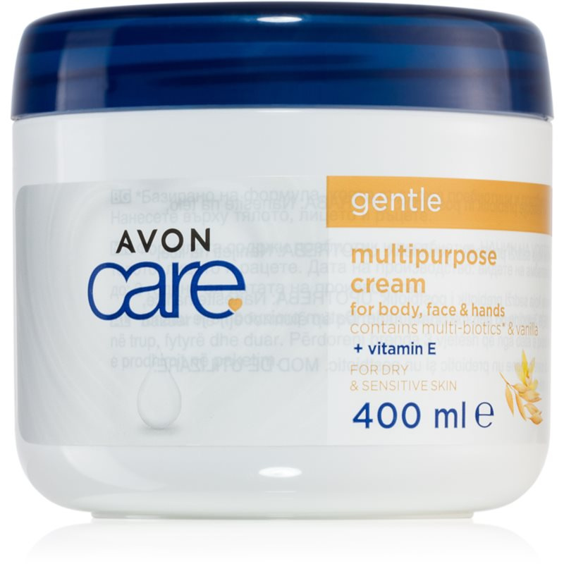 Avon Care Gentle víceúčelový krém na tvář, ruce a tělo 400 ml