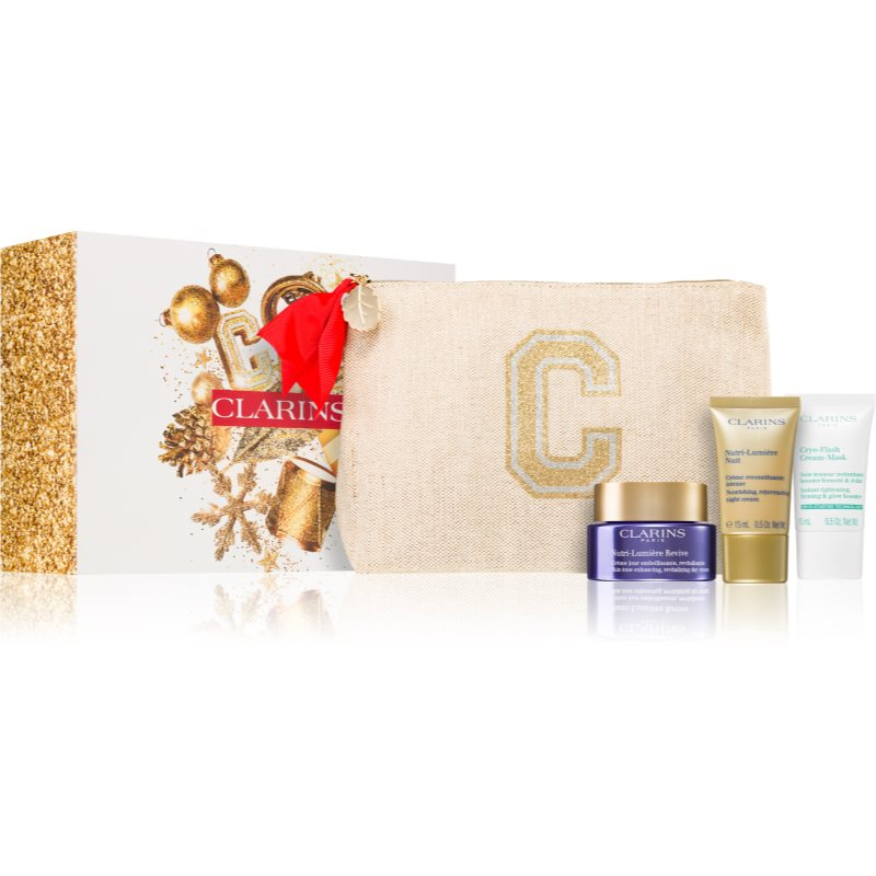 Clarins Nutri-Lumière Collection dárková sada pro zralou pleť