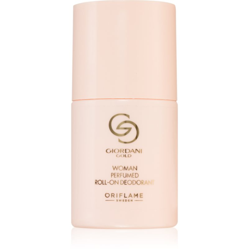 Oriflame Giordani Gold Woman kuličkový deodorant roll-on pro ženy 50 ml