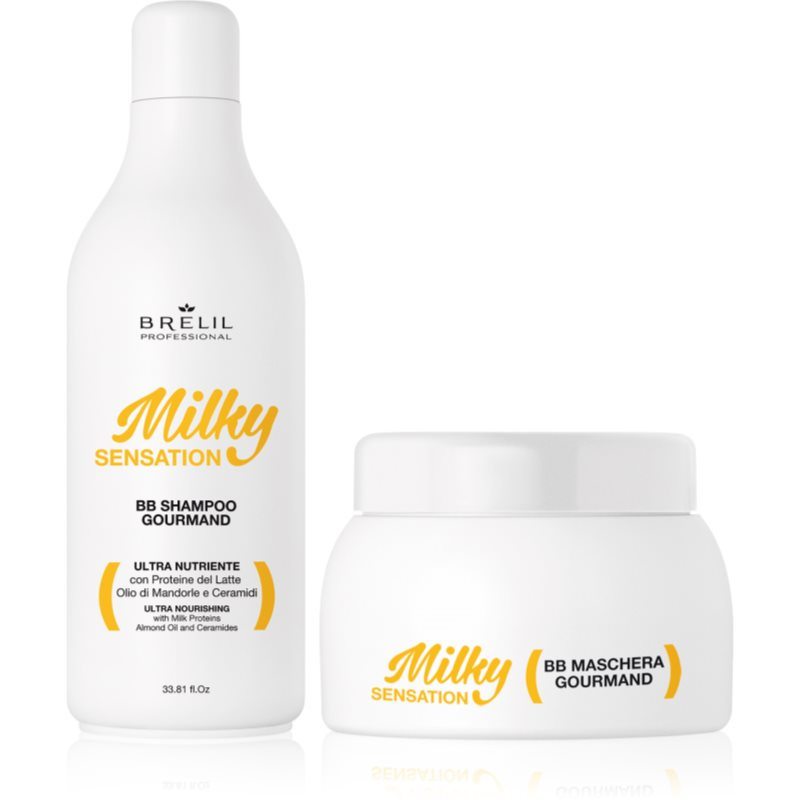 Brelil Professional Milky Sensation Set dárková sada pro poškozené vlasy