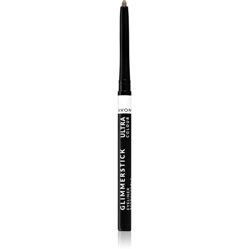 Avon Glimmerstick tužka na oči s intenzivní barvou odstín Cosmic Brown 0.28 g
