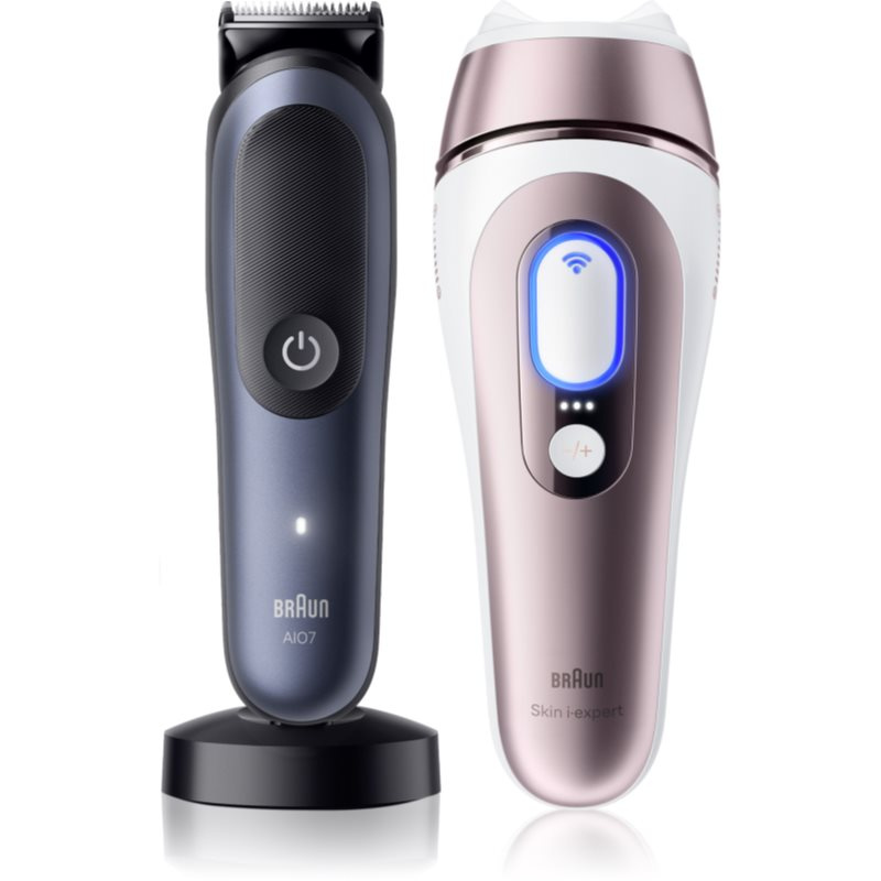 Braun Smart IPL Skin i·expert & All in One sada pro péči o vlasy, vousy a tělo