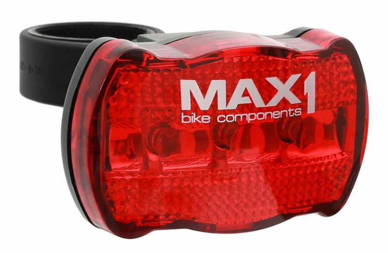 blikačka zadní MAX1 Basic Line 3 LED Velikost: bateriové