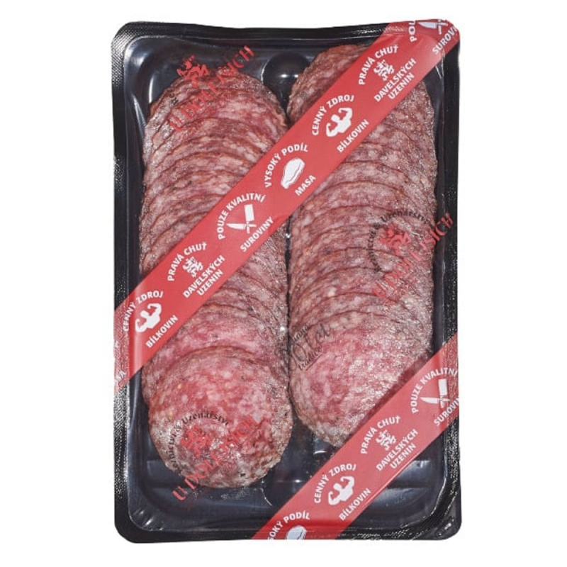 U Dolejších Davelský uherský salám krájený