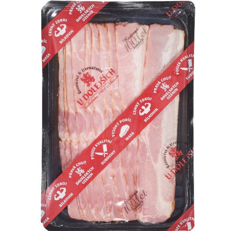 U Dolejších Anglická slanina zlatá krájená