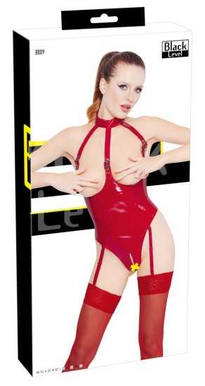 Black Level Vinyl Body red XS
