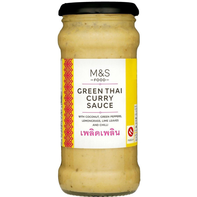Marks & Spencer Zelená kari omáčka v thajském stylu