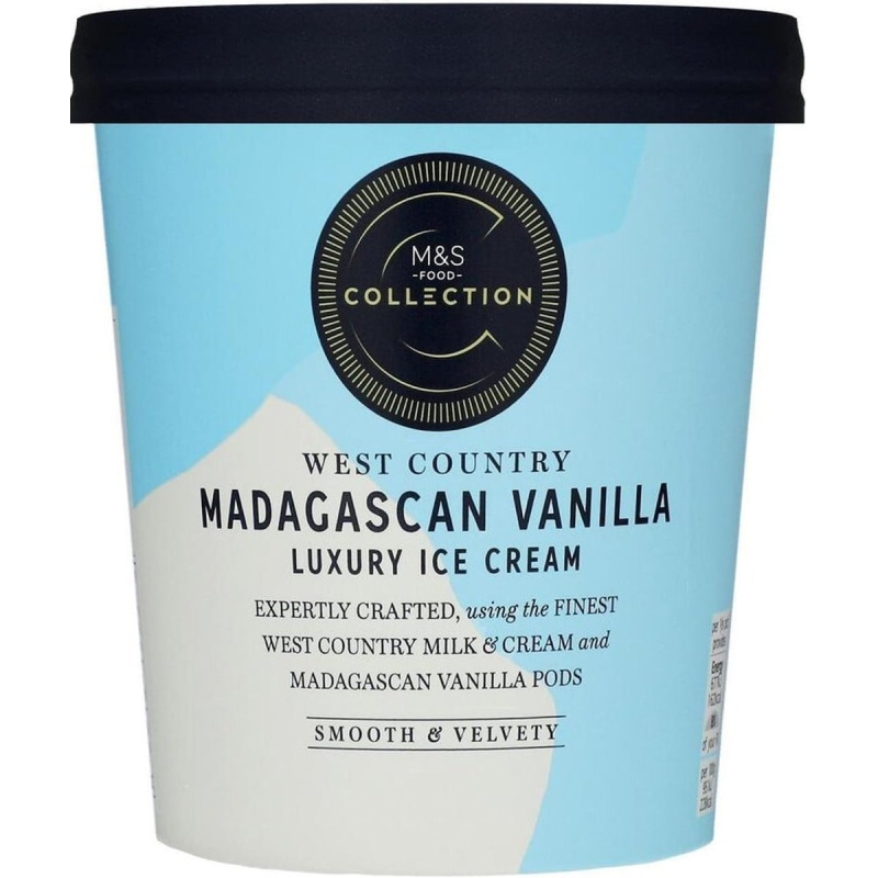 Marks & Spencer Smetanová vanilková zmrzlina