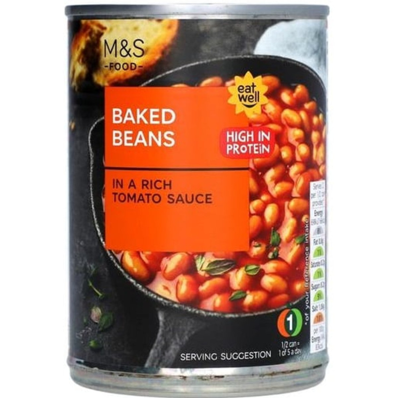 Marks & Spencer Pečené fazole v rajčatové omáčce
