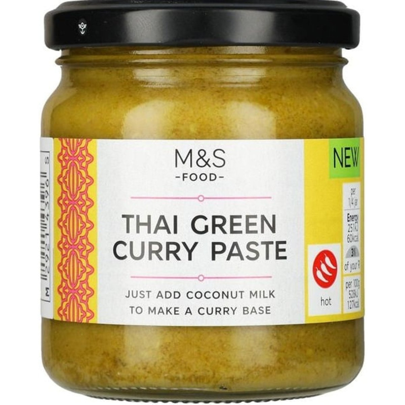 Marks & Spencer Thajská zelená kari pasta