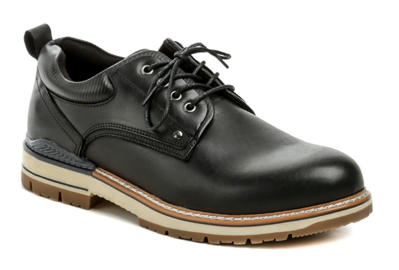 T. Sokolski J23-102 černé pánské polobotky EUR 40
