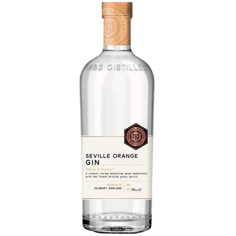 Marks & Spencer Gin s příchutí sevillských pomerančů 40 % obj.