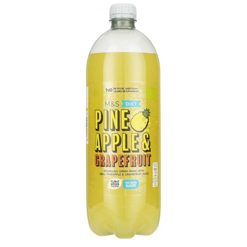 Marks & Spencer Ananasová limonáda s grepem se sladidly