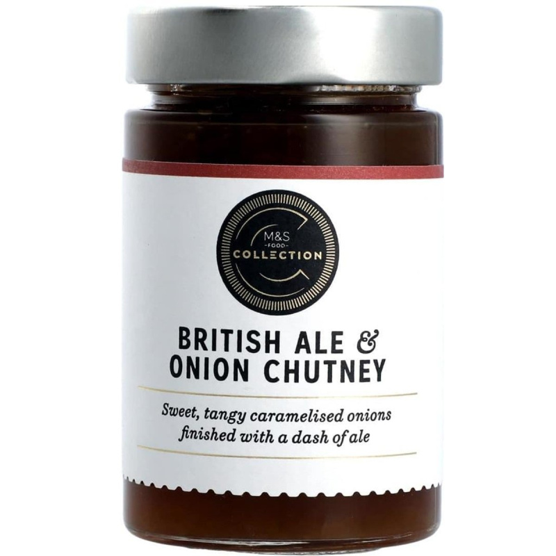 Marks & Spencer Chutney s karamelizovanou cibulí a britským pivem Brown Ale