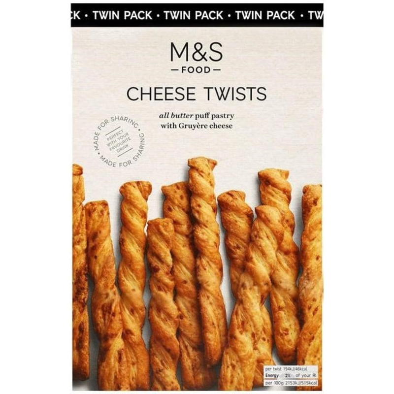 Marks & Spencer Tyčinky z listového těsta se sýrem Gruyère