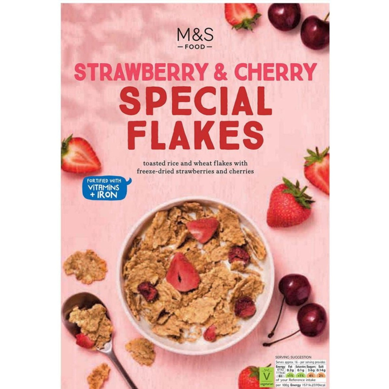Marks & Spencer Berry & Cherry Flakes