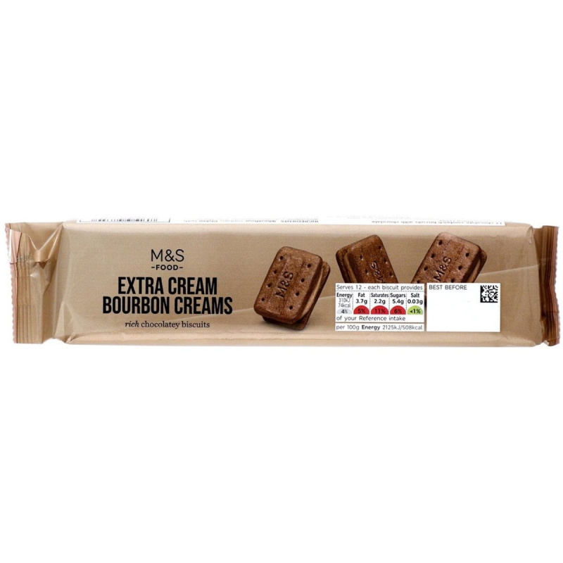 Marks & Spencer Čokoládové sušenky slepované náplní s čokoládovou příchutí