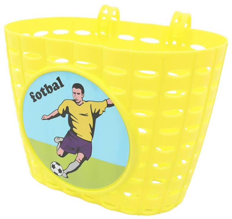 MAX1 koš přední dětský žlutý FOTBAL Barva: Žlutá