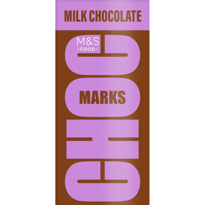 Marks & Spencer Mléčná čokoláda