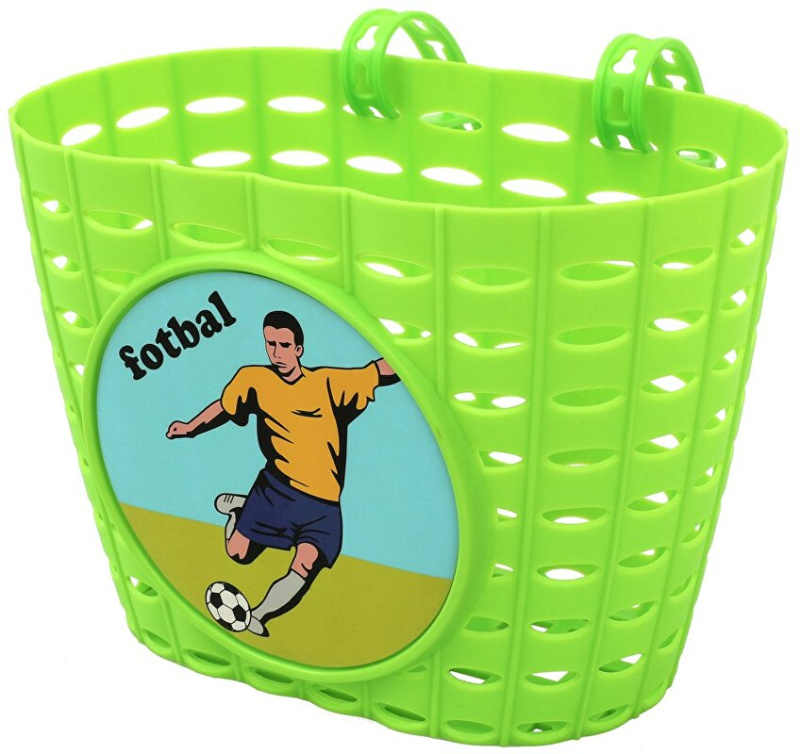MAX1 koš přední dětský zelený FOTBAL Barva: Zelená