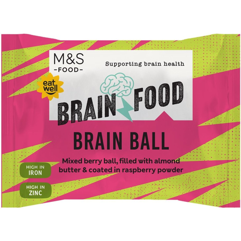 Marks & Spencer Brain Ball z datlové pasty a mandlového krému