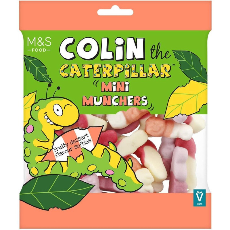 Marks & Spencer Colin the Caterpillar™ – ovocné žvýkací bonbóny
