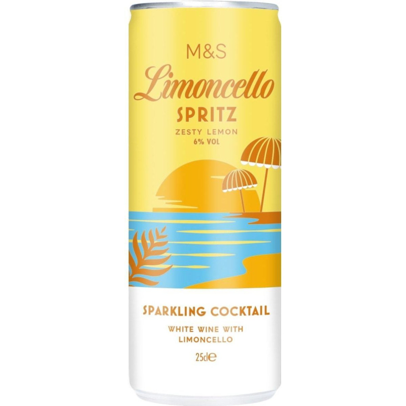 Marks & Spencer Sycený alkoholický nápoj na bázi vína s citronovým likérem Limoncello