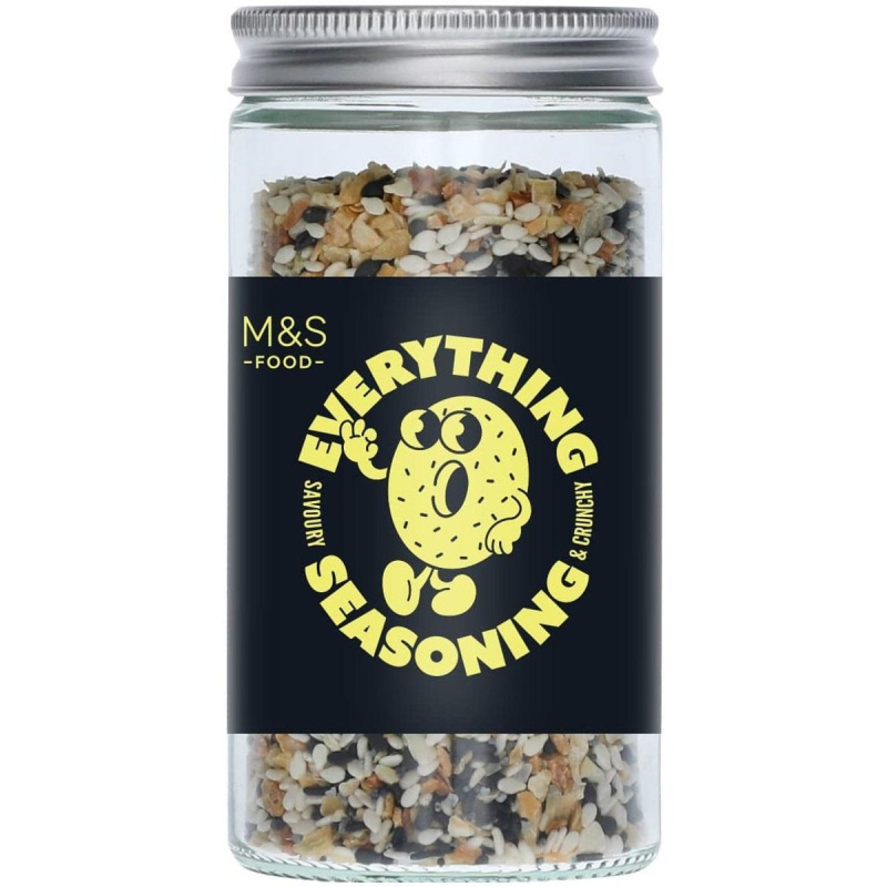 Marks and Spencer Směs sezamových semínek, sušené cibule, semínek máku a česneku