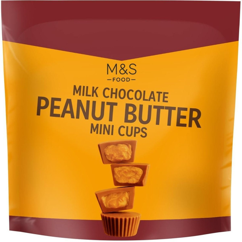 Marks & Spencer Mléčná čokoláda plněná arašídovým krémem