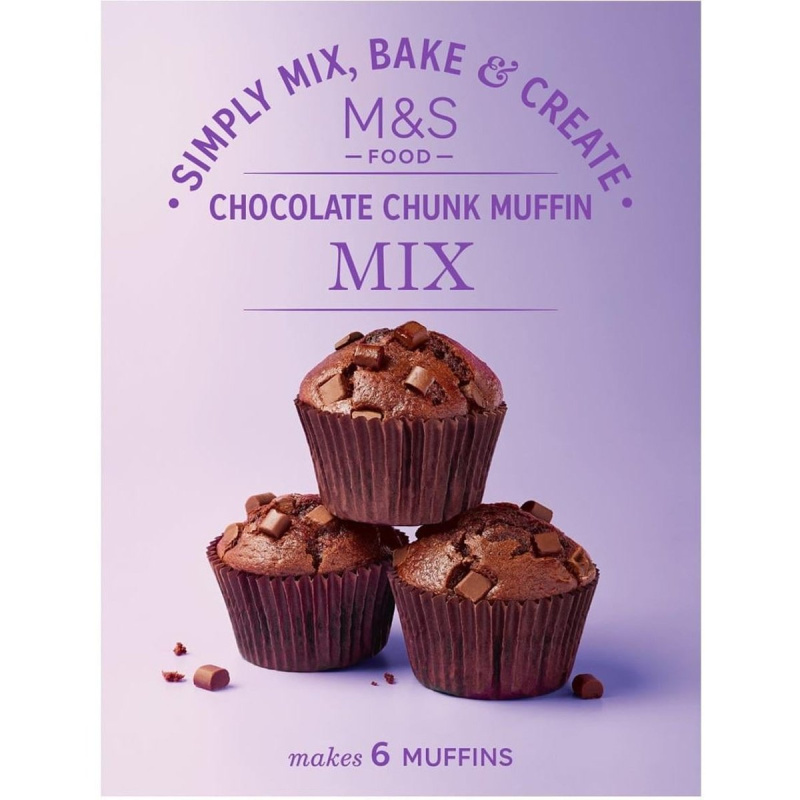 Marks & Spencer Směs na muffiny s kousky hořké čokolády
