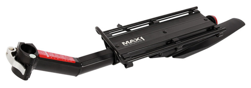 nosič na sedlovku MAX1 Sport s blatníkem Barva: Černá