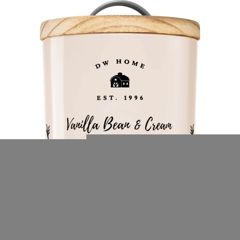 DW Home Farmhouse Vanilla Bean & Cream vonná svíčka 264 g