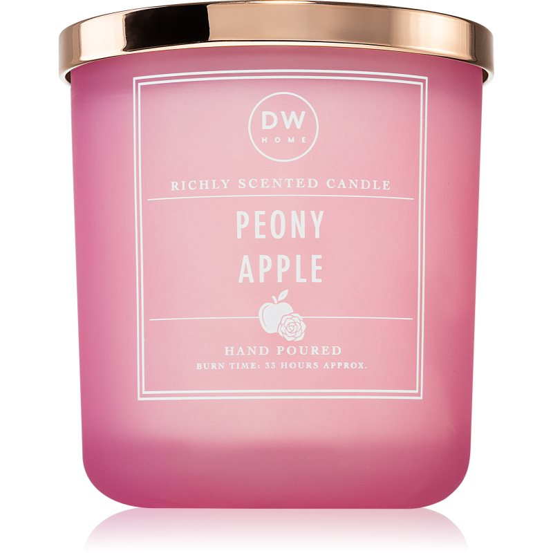 DW Home Signature Peony Apple vonná svíčka 263 g