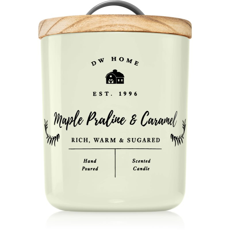 DW Home Farmhouse Maple Praline & Caramel vonná svíčka 255 g