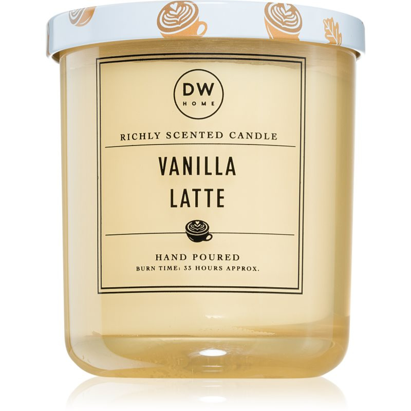 DW Home Signature Vanilla Latte vonná svíčka 266 g