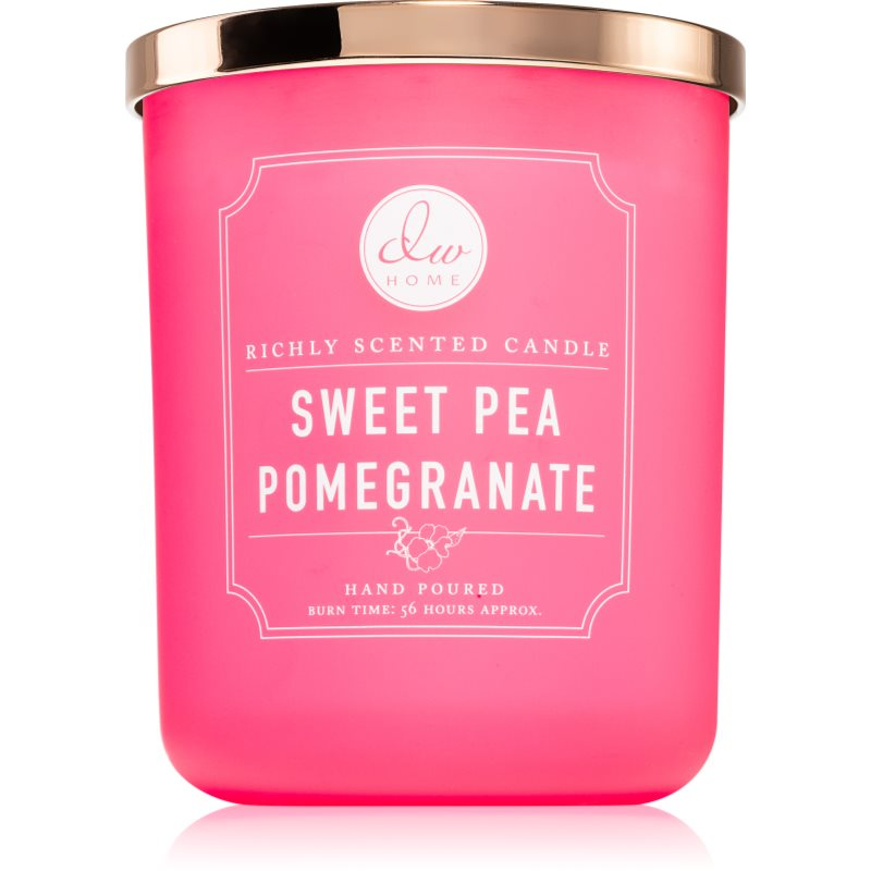 DW Home Signature Sweet Pea Pomegranate vonná svíčka 434 g