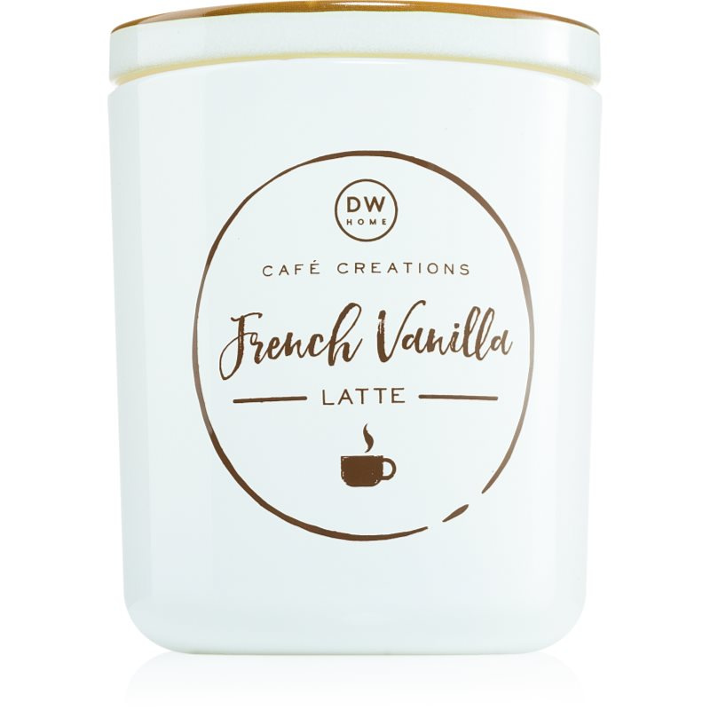 DW Home Cafe Creations French Vanilla Latte vonná svíčka 264 g