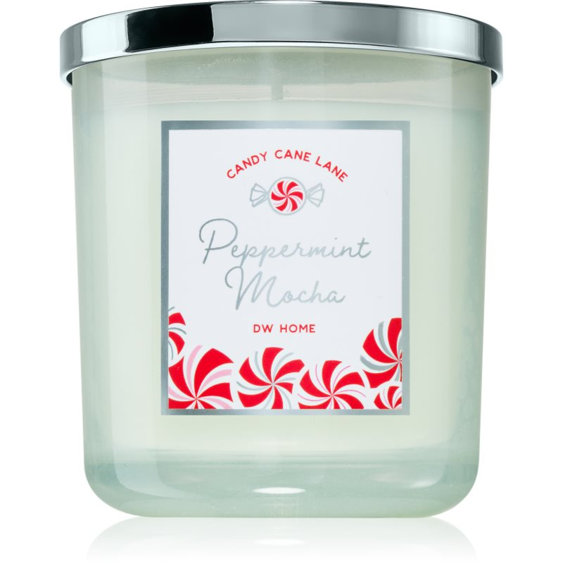 DW Home Candy Cane Lane Peppermint Mocha vonná svíčka 264 g