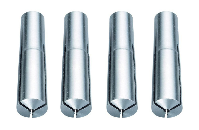 Kleštiny upínací 3-6 mm, pro soustruh Bernardo Hobby 250 a Proficenter 250, sada 4 ks