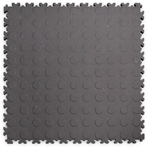 Dlaždice Fortelock Industry ULTRA ECO, šedá, vzor penízky Barva a vzor dlažby: šedá. vzor penízky