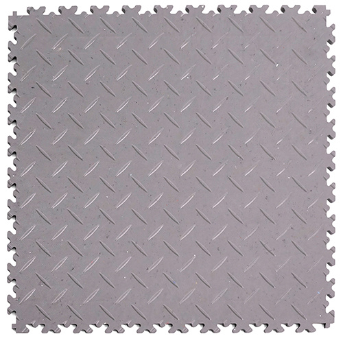 Dlaždice Fortelock Industry ECO, světle šedá, vzor diamant Barva a vzor dlažby: světle šedá. vzor diamant