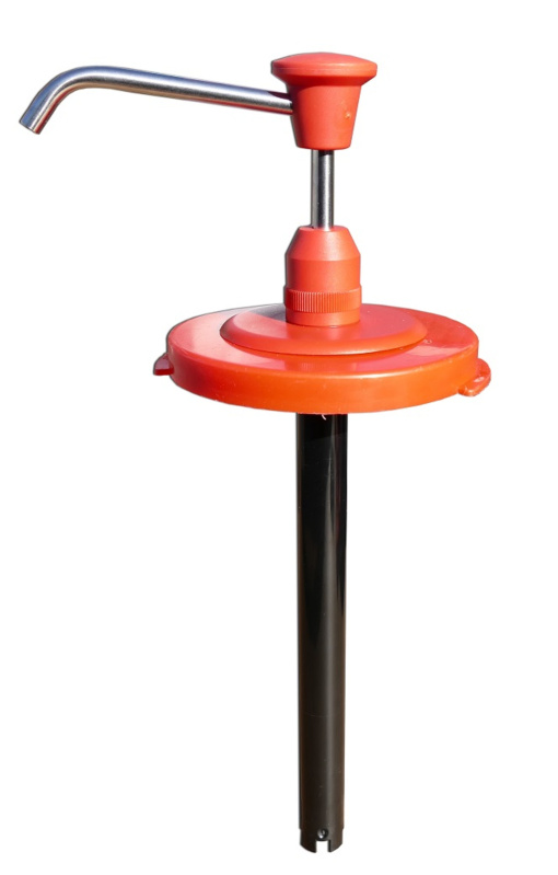 Ecora Dávkovací pumpička pro 3 kg láhev s mycí pastou, červený