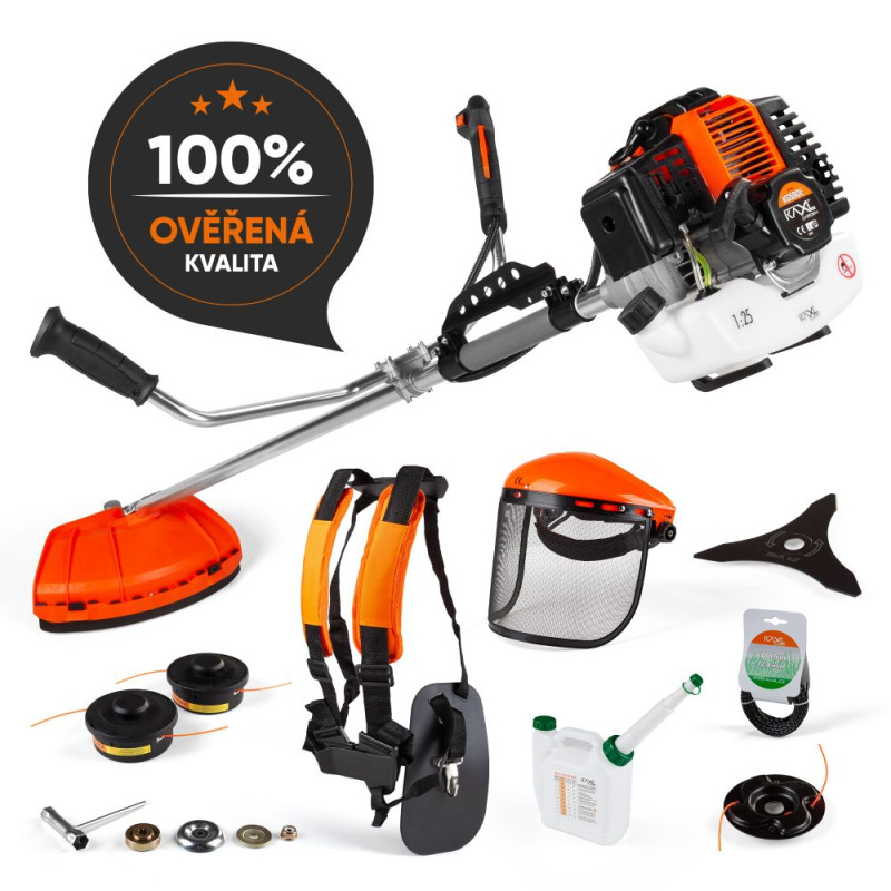 KAXL GARDEN Motorová kosa/Křovinořez KAXL KG580 1,4kW + extra výbava