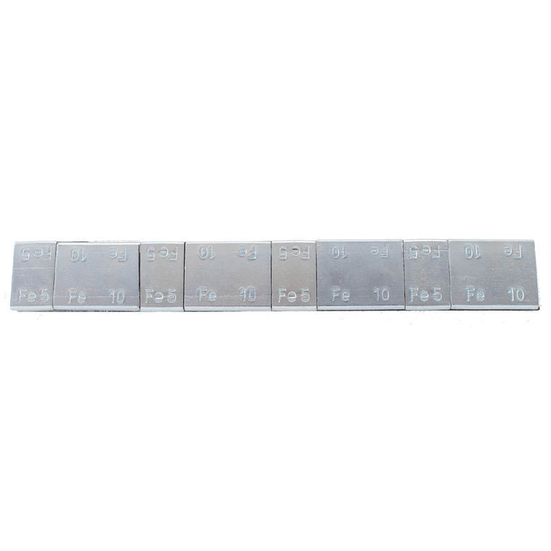 Samolepící vyvažovací závaží 4 x 5 g, 4 x 10 g, ocelové - F1351