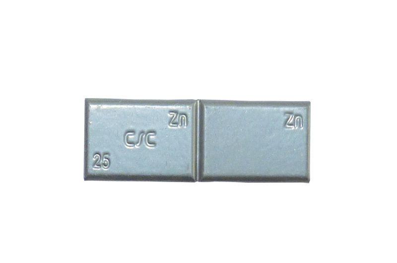 Nalepovací závaží pro alu disky ZNC 25 g, zinkové - F3505