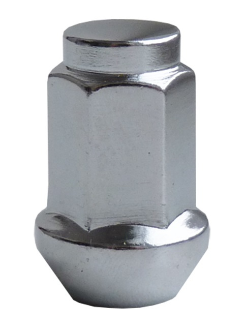 Diskové matice uzavřené, profil kužel a koule, různé rozměry - Ferdus Varianta: M12x1.5 kužel 60 stupňů. výška 35 mm. klíč 17