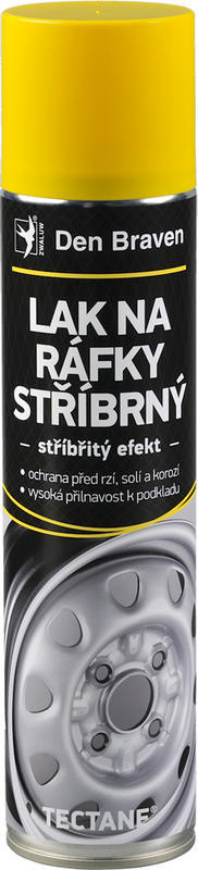 Lak na ráfky - stříbrný