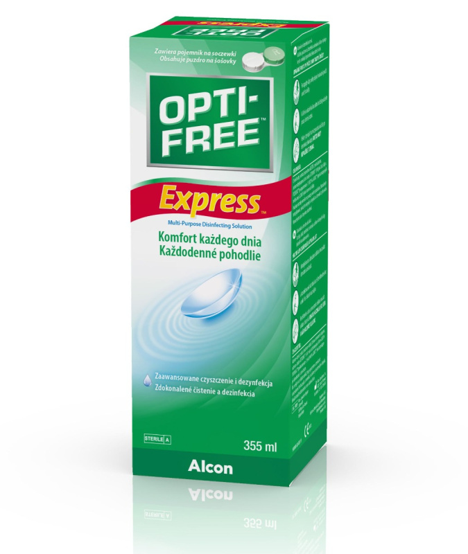 OPTI-FREE Express No rub lasting comfort 355 ml