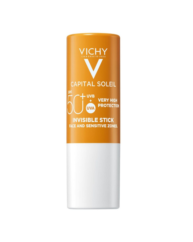 Vichy Capital Soleil Idéal Soleil tyčinka pro ochranu citlivých partií a rtů SPF 50+ 9 g