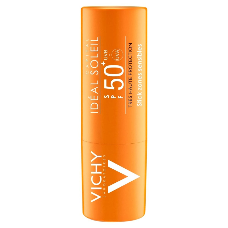 Vichy Capital Soleil Idéal Soleil tyčinka pro ochranu citlivých partií a rtů SPF 50+ 9 g